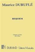 Requiem Opus 9 - Choral Score